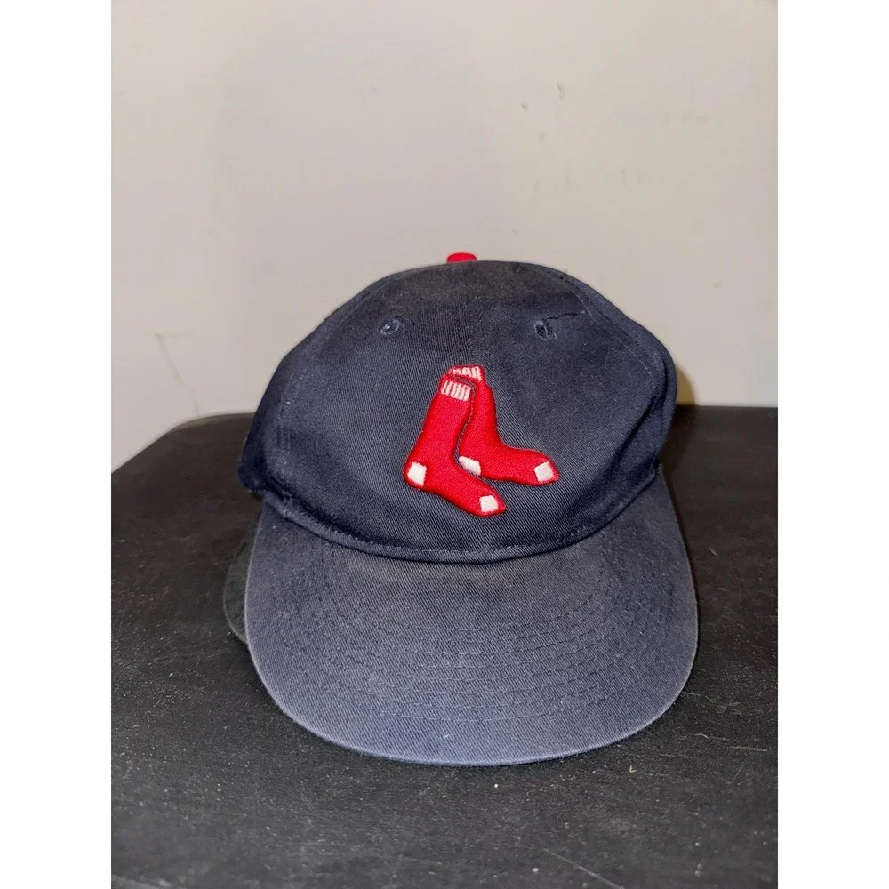 Vintage 90's MLB Kids Youth Hats‎ Bundle White Sox, Red Sox, Indians, Reds (4)